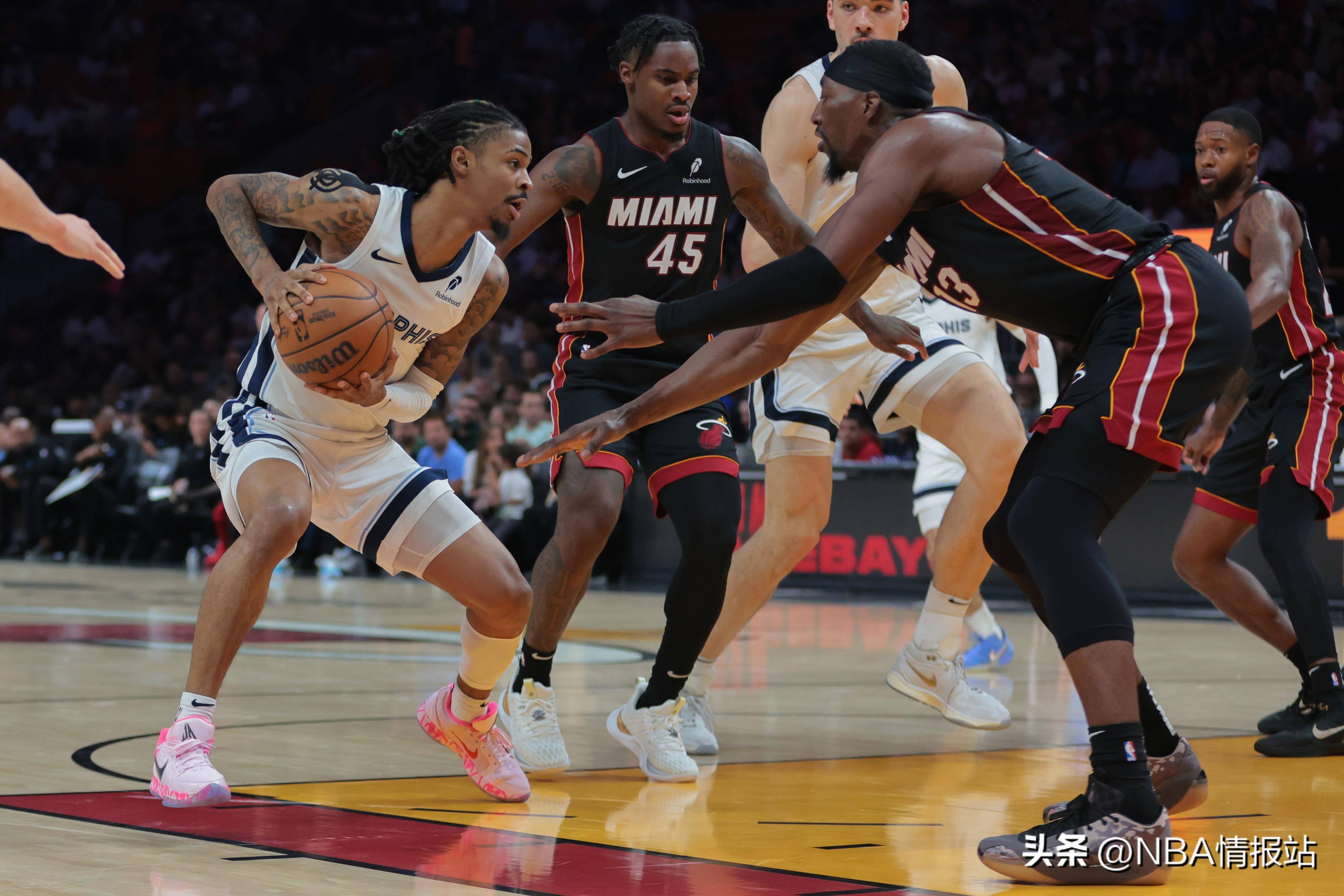 灰熊轻取热火，西亚卡姆带队取胜